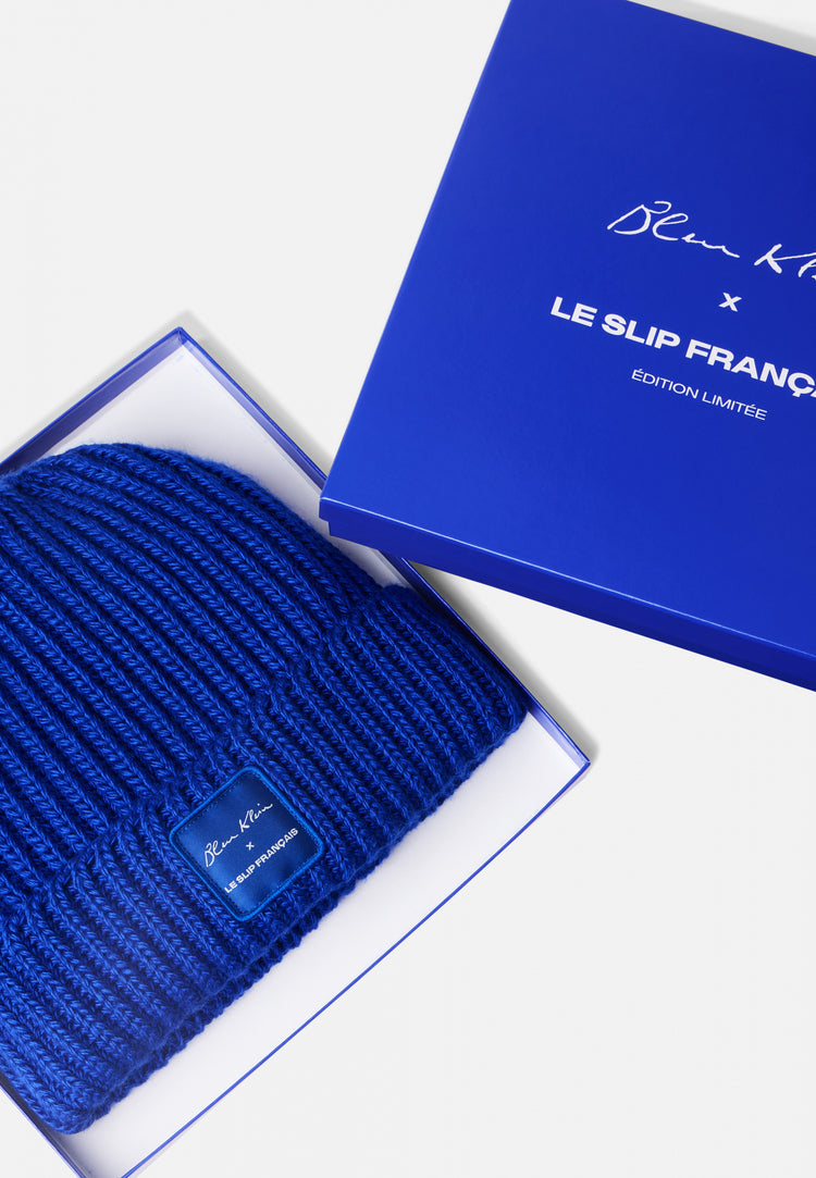 Bonnet du Téléthon Bleu Klein® - Le Slip Français - 5