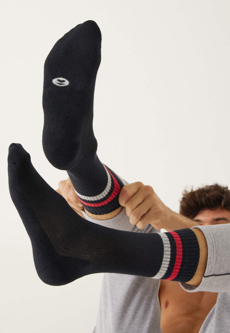Mixed cotton mid-high socks - Le Slip Français - 2