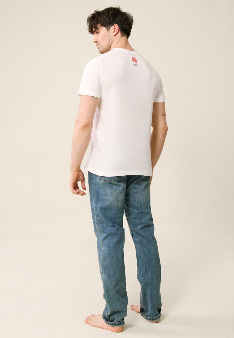 T-shirt col rond en coton - Le Slip Français - 6