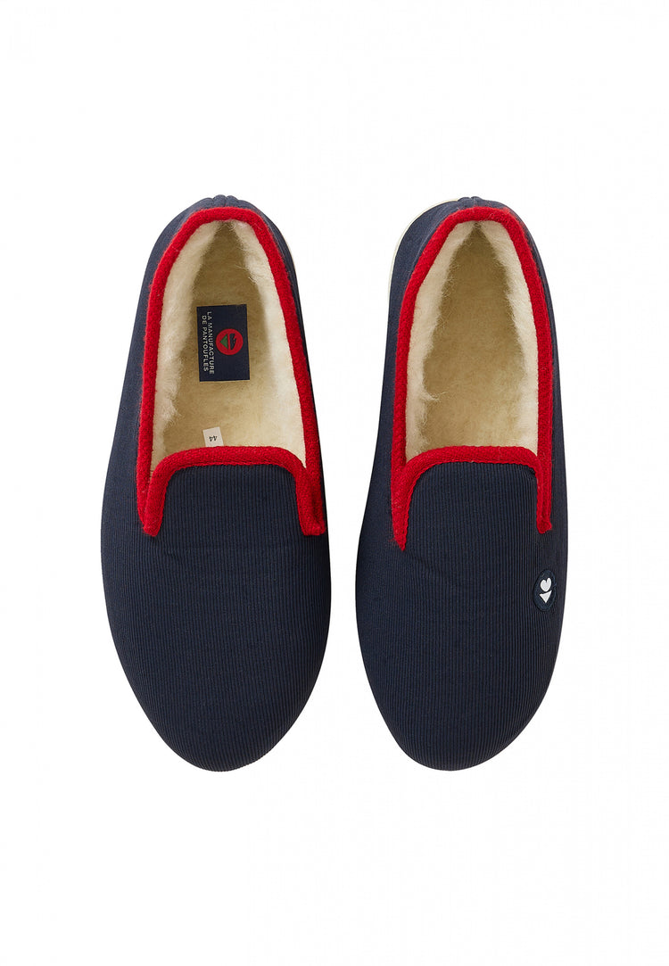 Navy slippers - Le Slip Français - 4